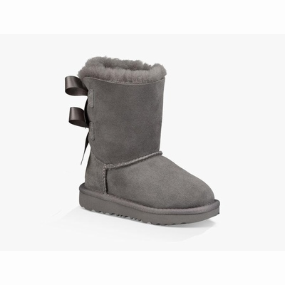 Botas UGG Bailey Bow II Criança Cinzentas | PT-UTINK